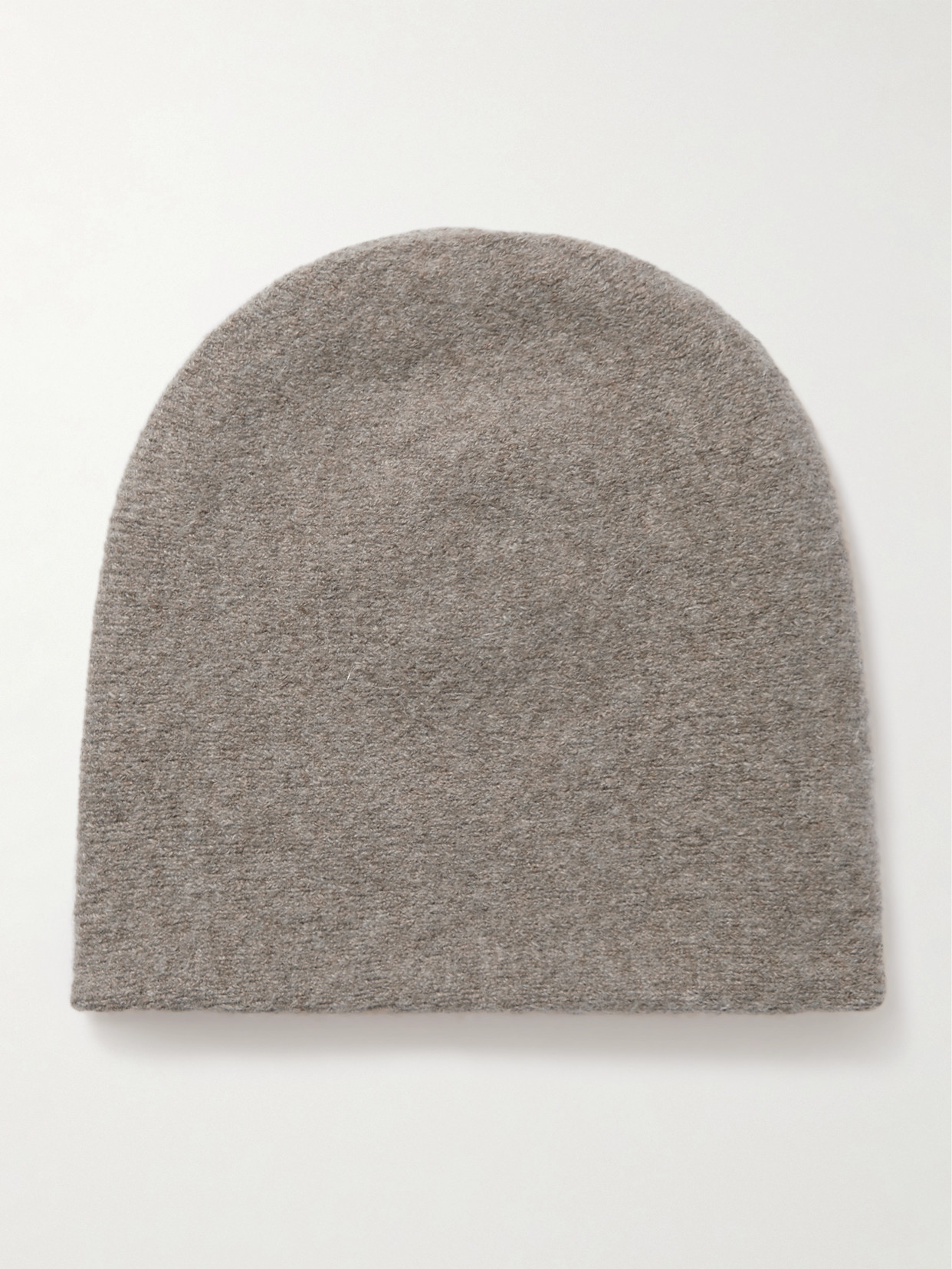 Lauren Manoogian Alpaca And Cashmere-blend Beanie In Brown