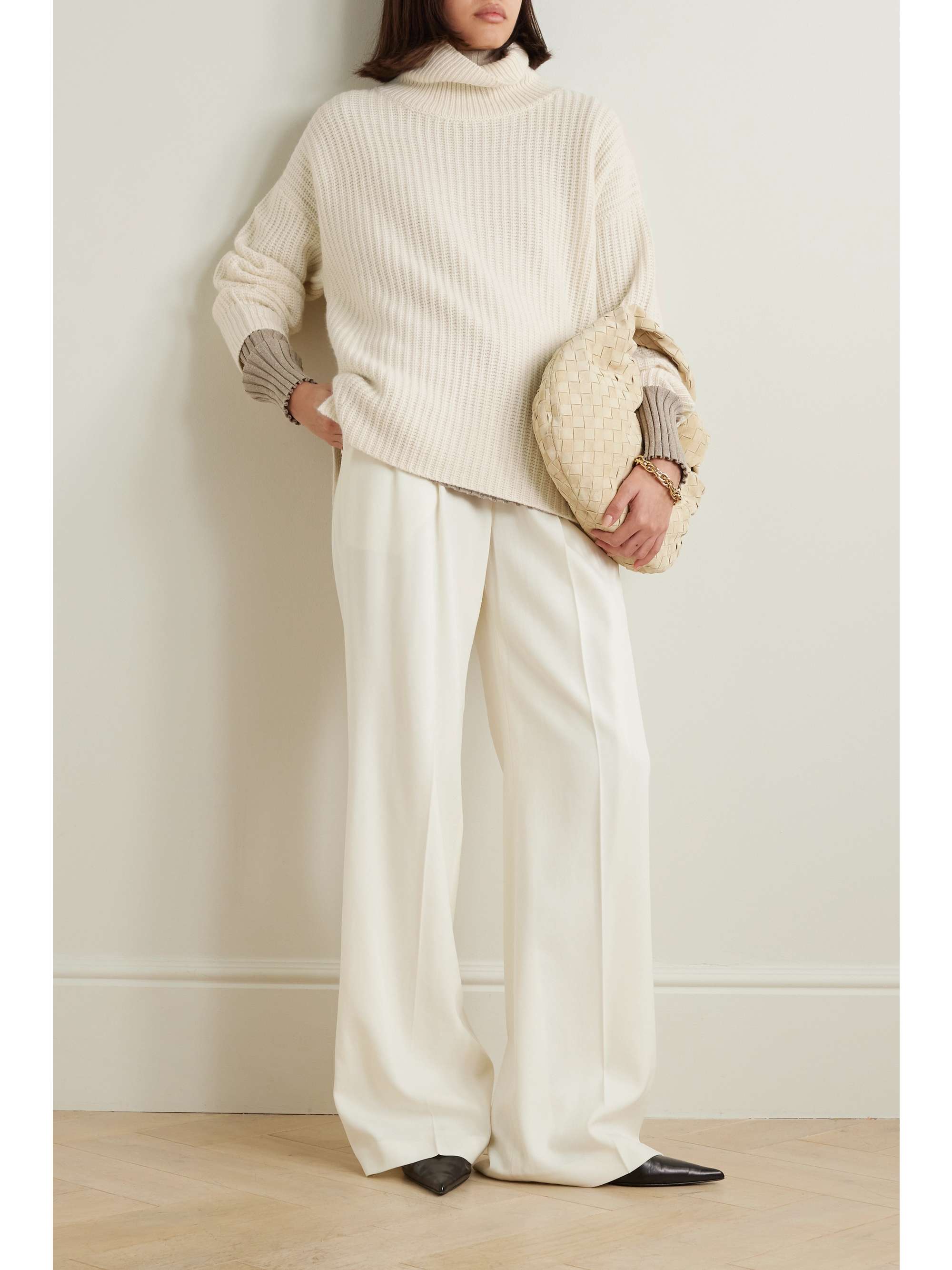 Therese ribbed cashmere sweater