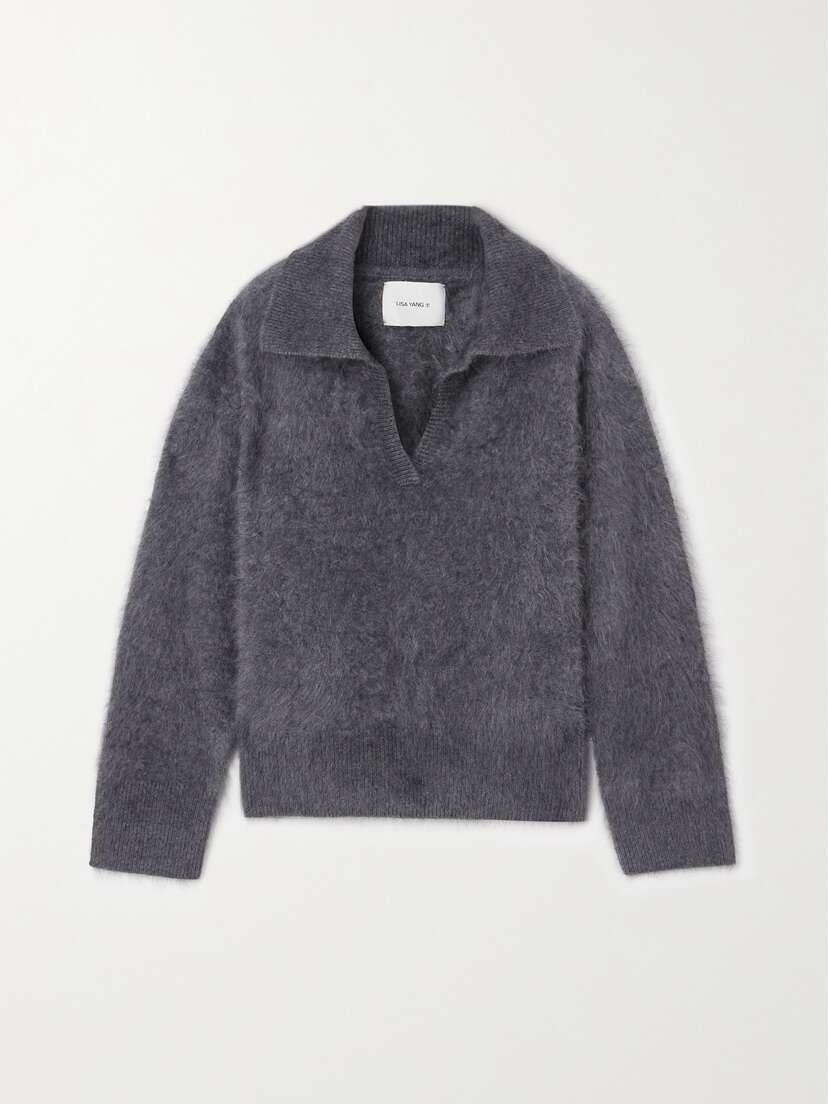 Lisa Yang Kerry Brushed-cashmere Sweater