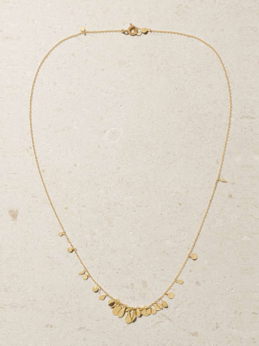 Sia Taylor Little Meadow 18-karat Gold Necklace