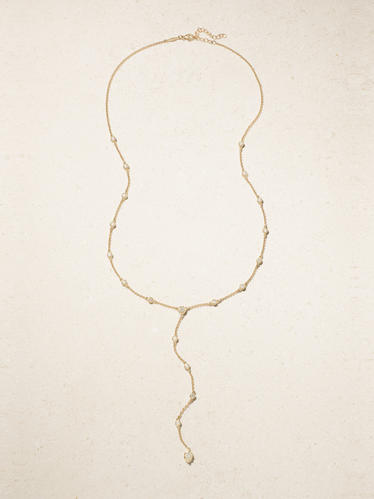Jacquie Aiche Sophia 14-karat Gold Diamond Necklace