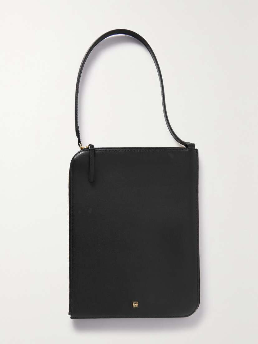 TOTEME Palmellata Leather Shoulder Bag