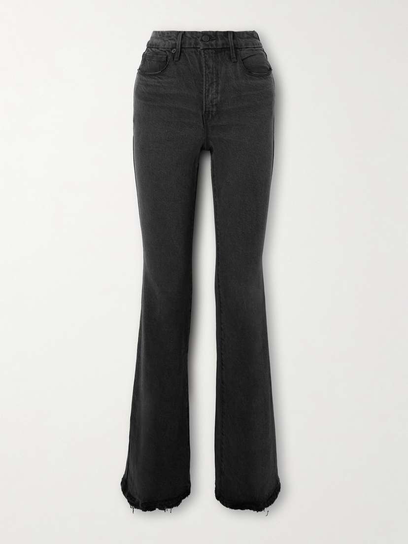 GOOD AMERICAN Good Classic High-rise Bootcut Jeans