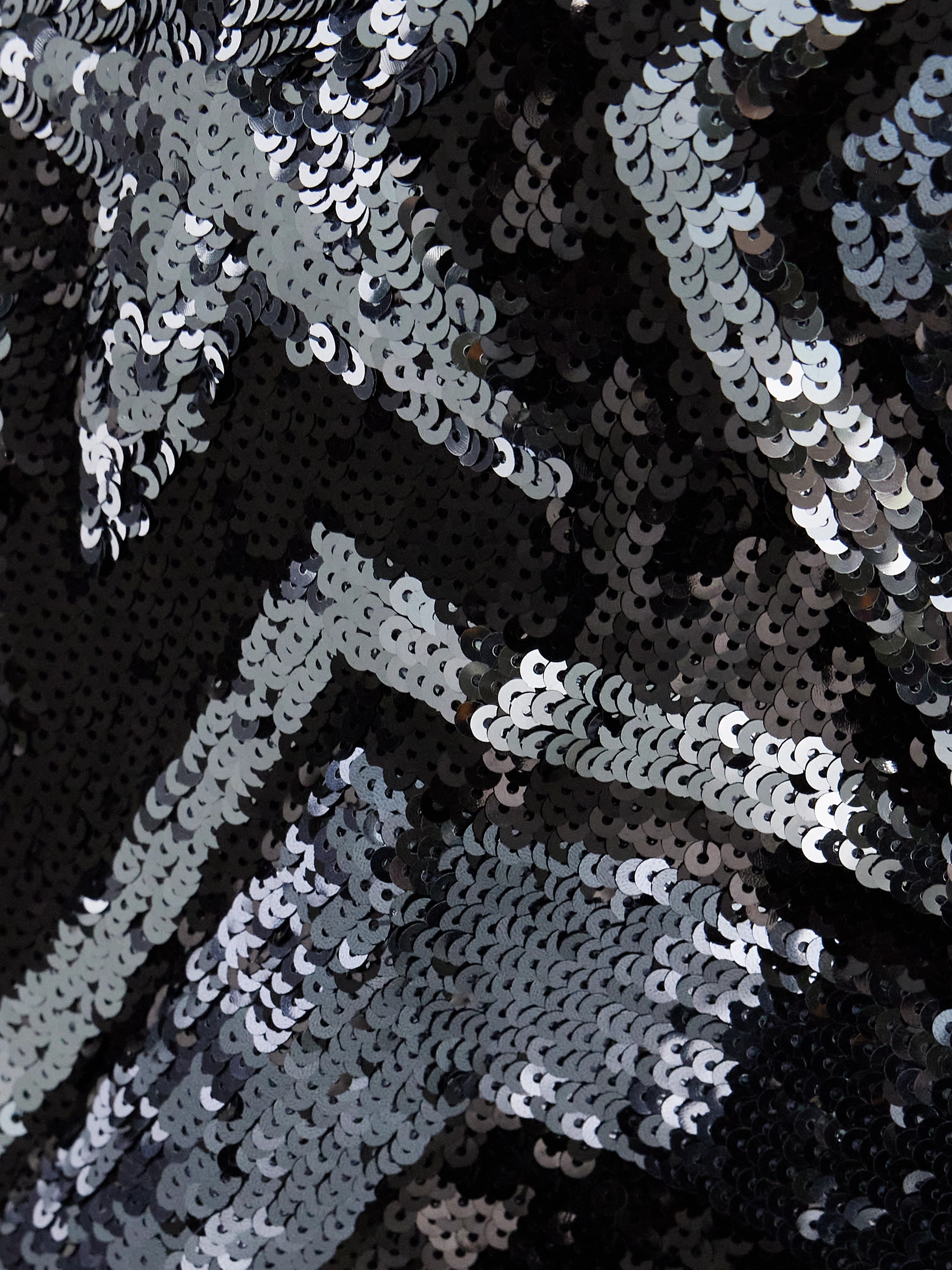 Balmain Sequined tulle gown