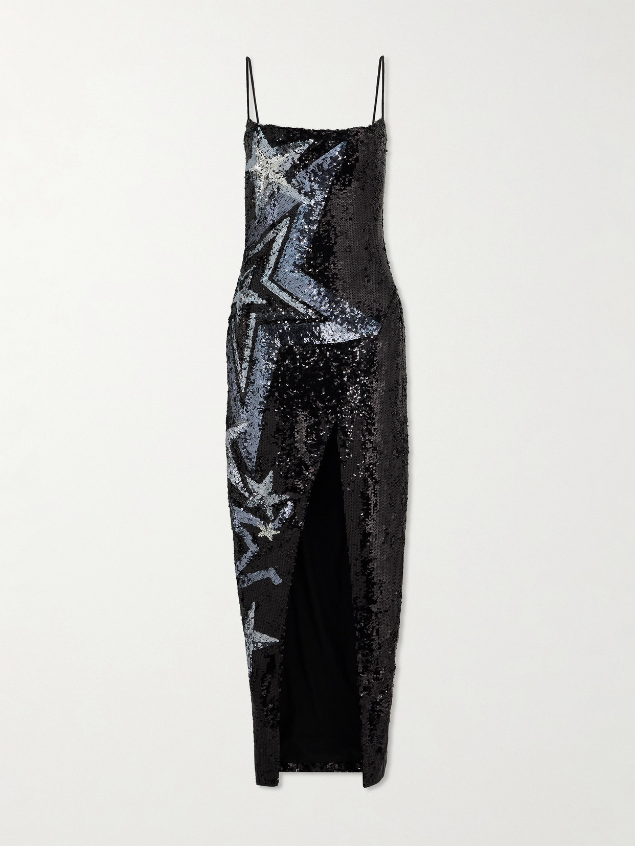 Balmain - Sequined Tulle Gown - Black