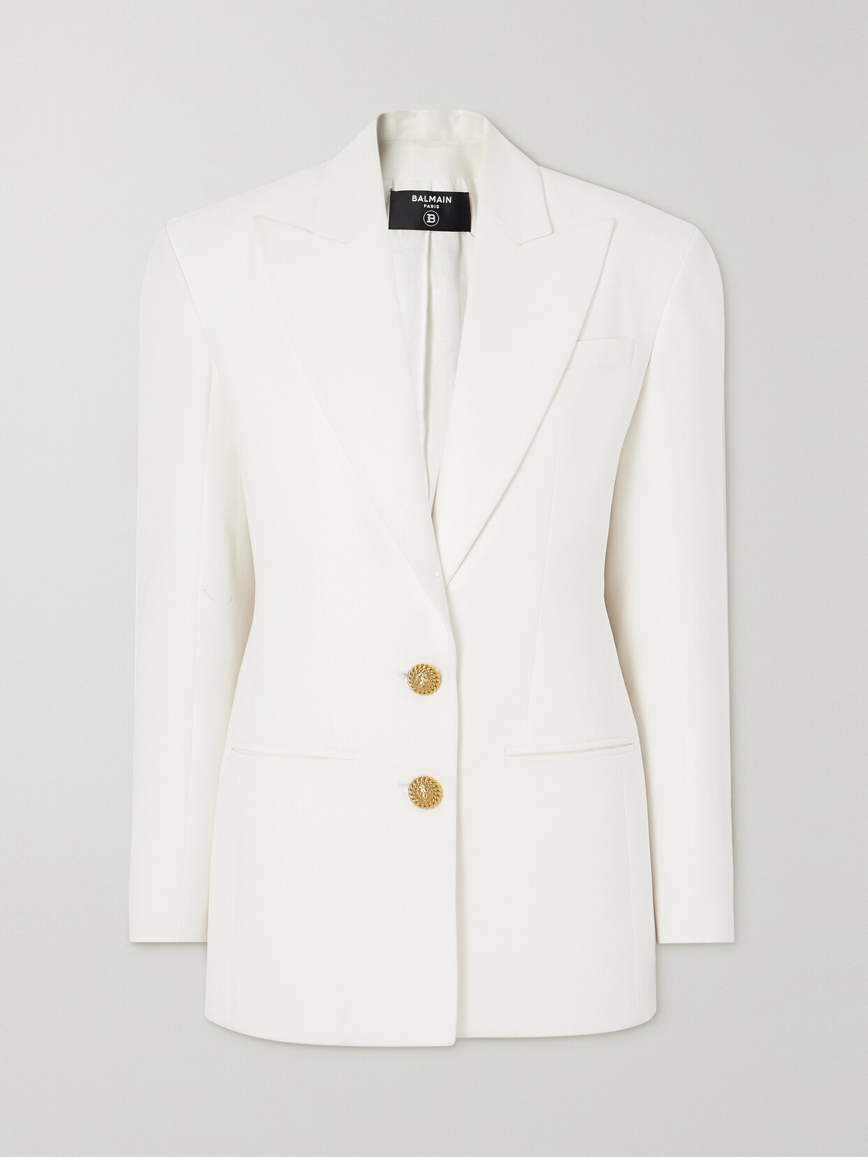 Balmain - Crepe Blazer - White