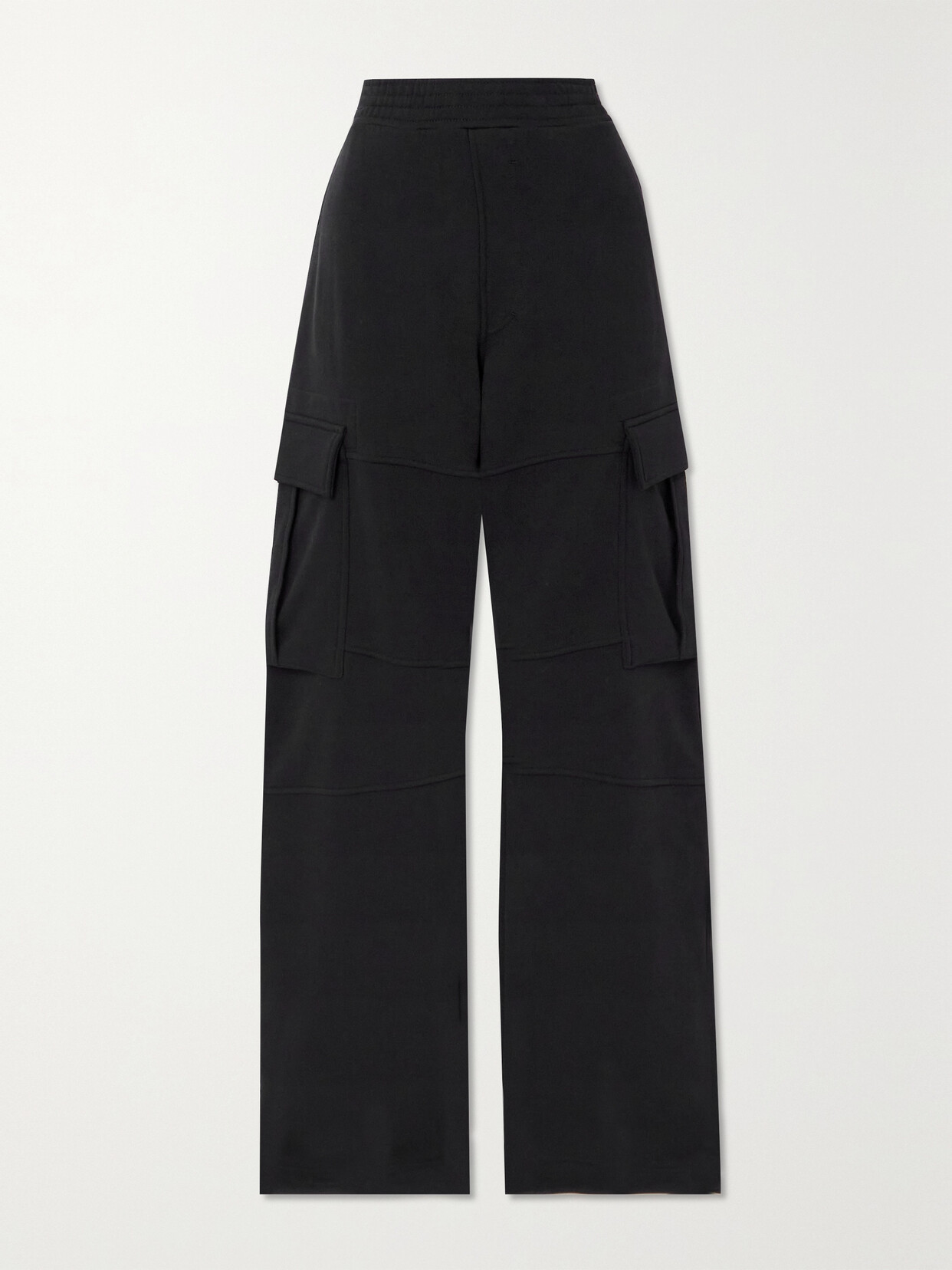 Givenchy Cotton Jersey Cargo Pants In Black