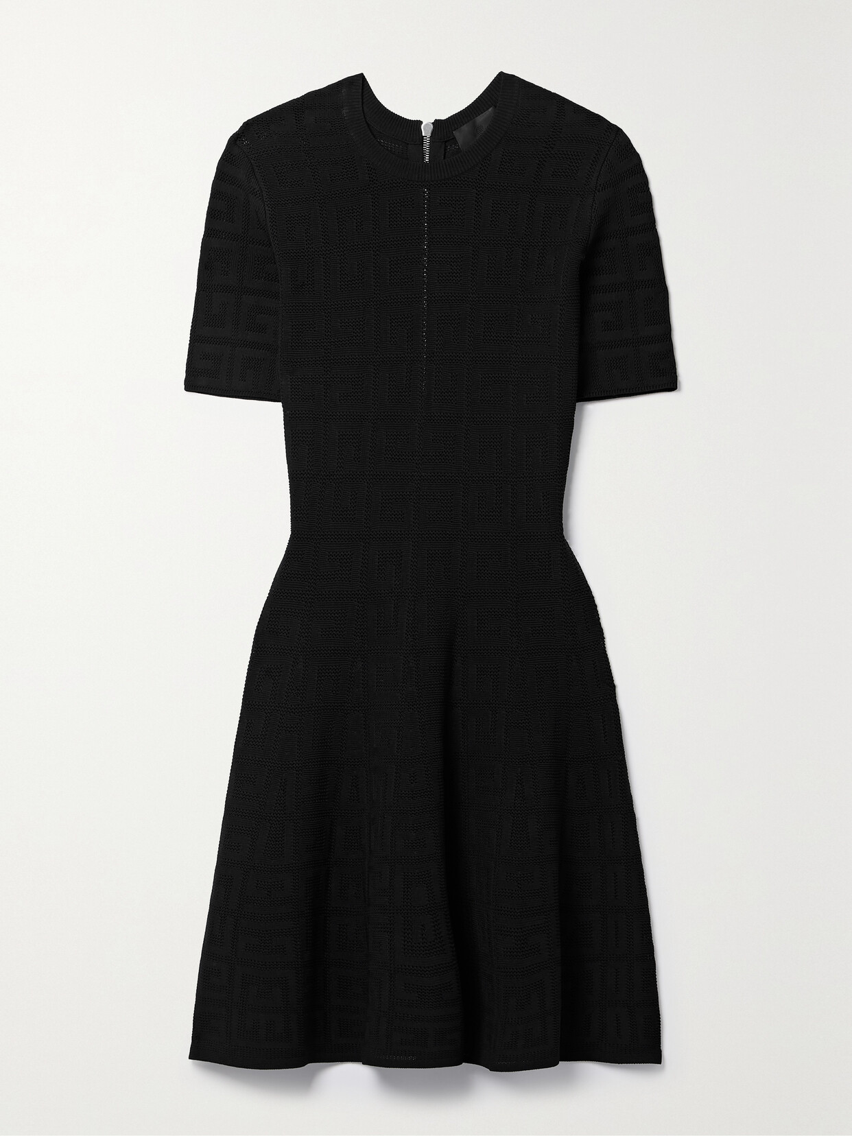 Givenchy - Jacquard-knit Mini Dress - Black