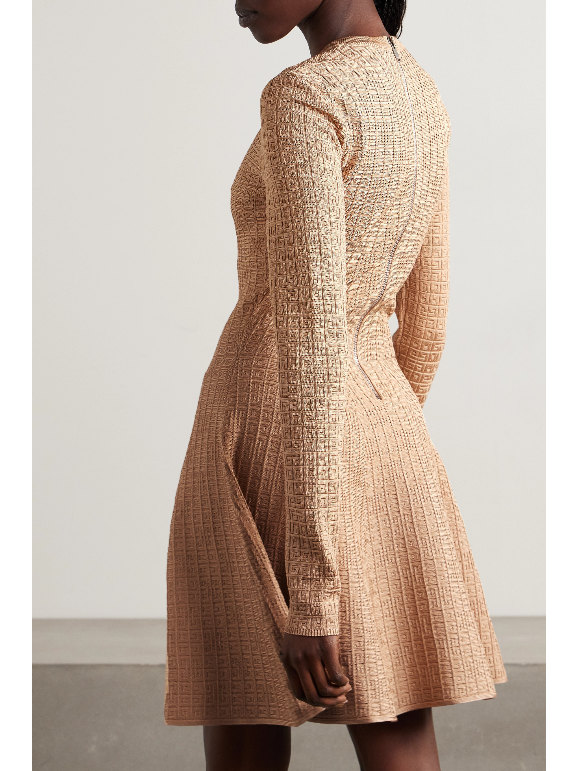 Givenchy Jacquard-knit mini dress