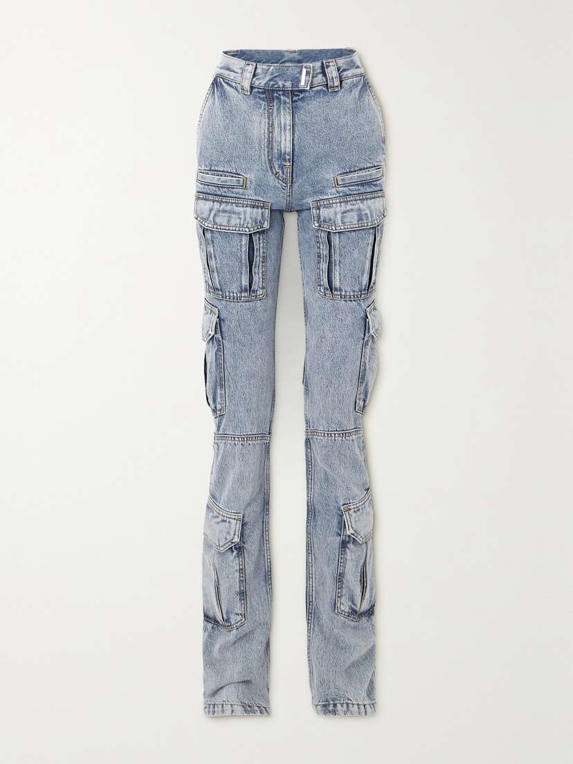 Givenchy High-rise Straight-leg Cargo Jeans
