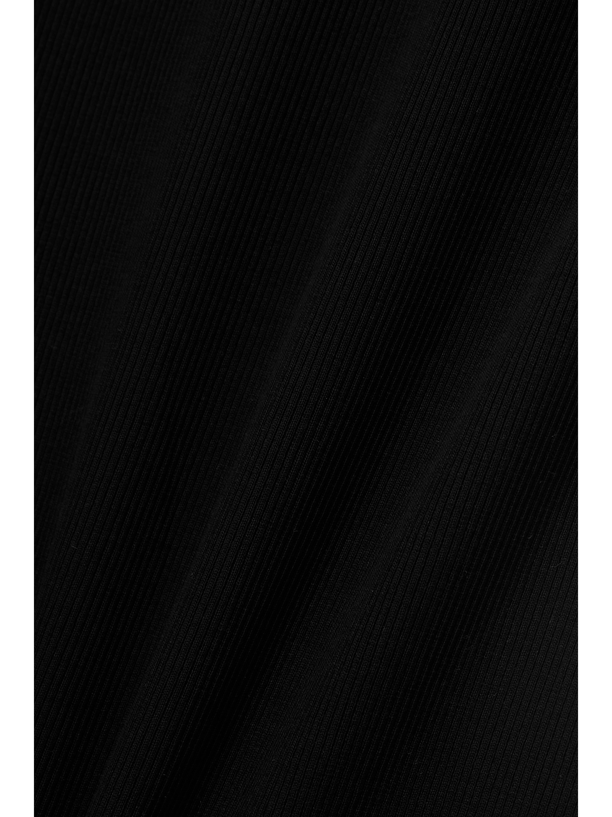 Givenchy Embellished ribbed stretch-cotton midi dress