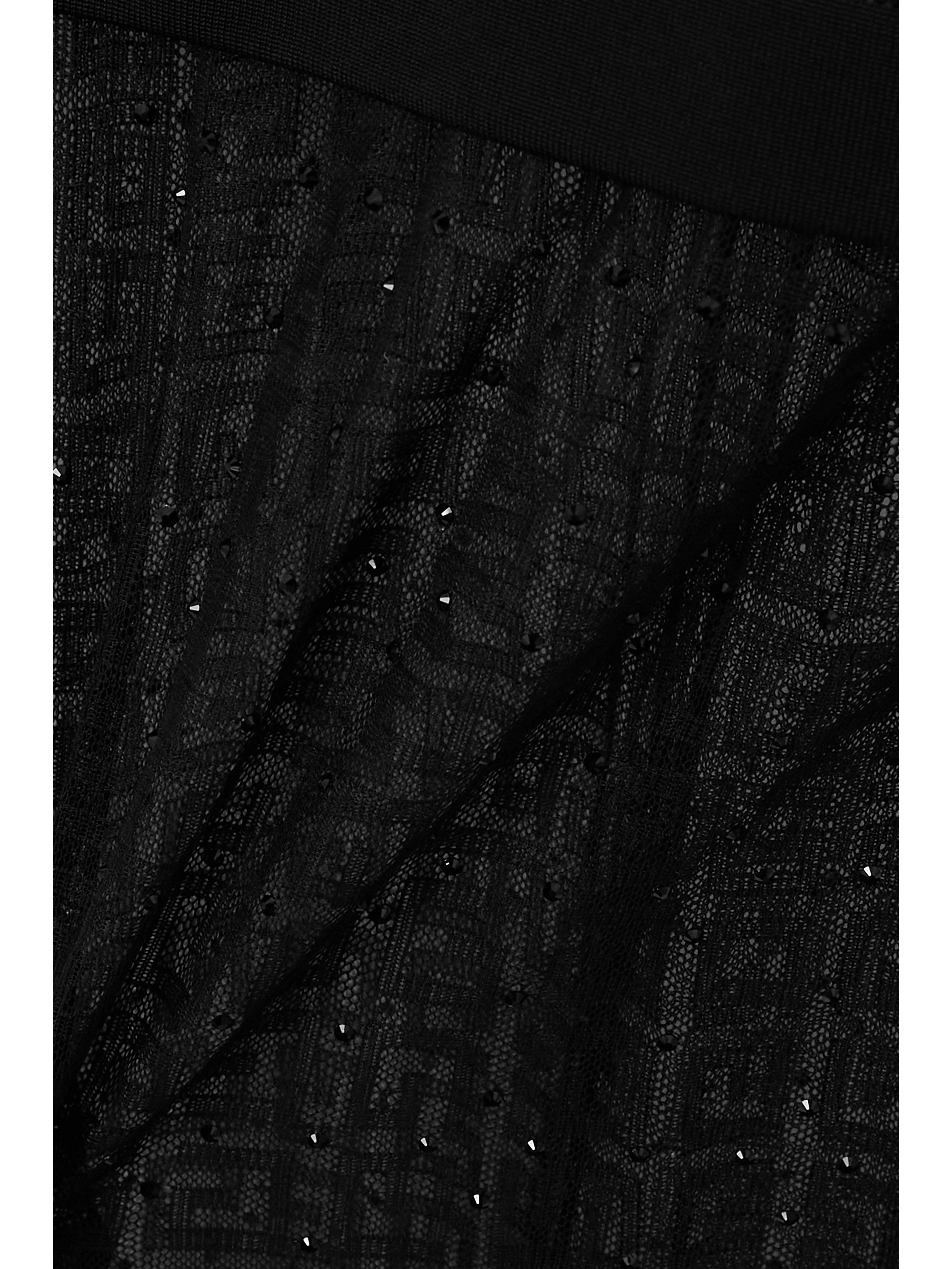 Givenchy Lace-trimmed jersey maxi dress thumbnail