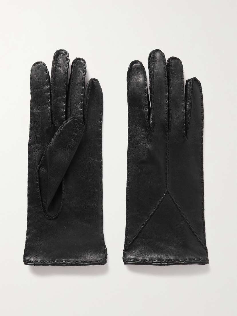 SAINT LAURENT Leather Gloves