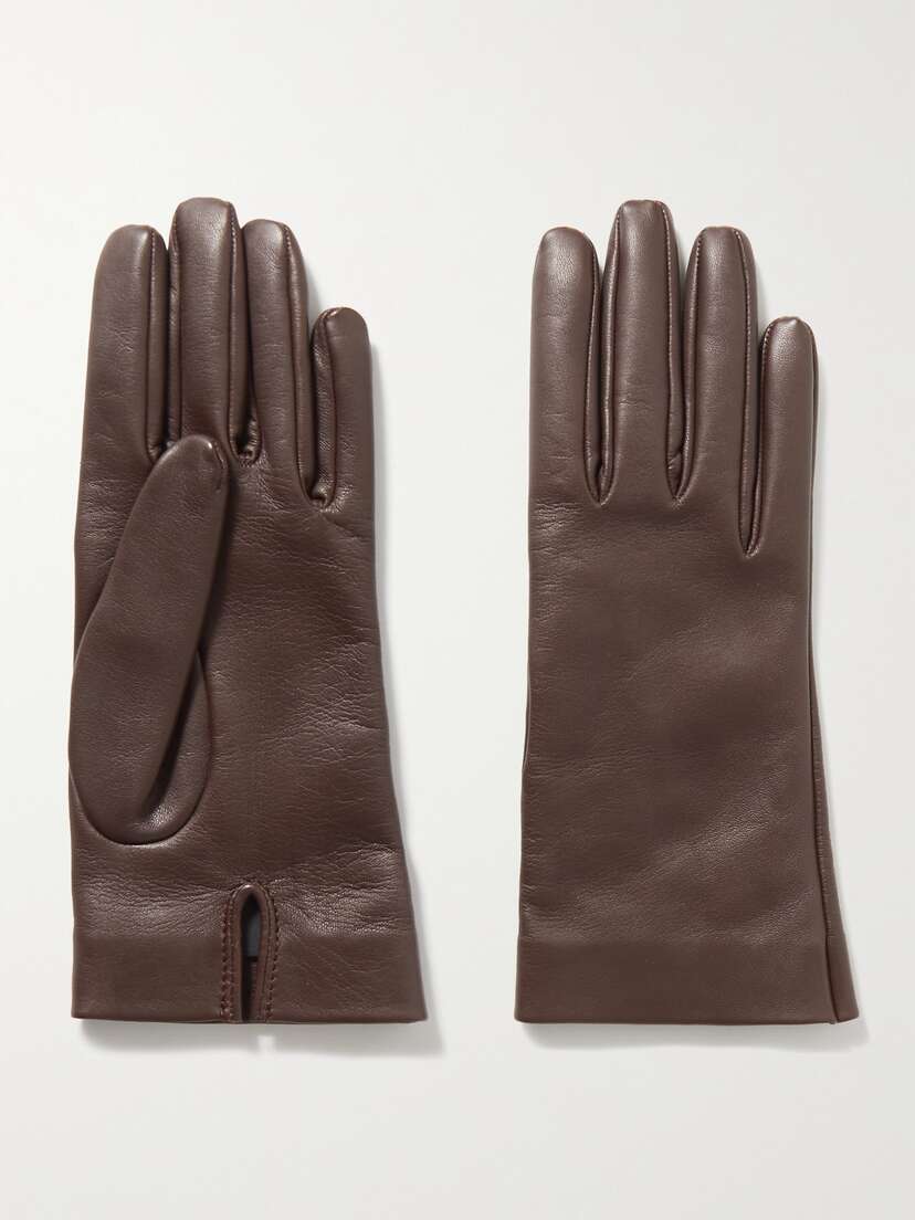 Saint Laurent Leather Gloves