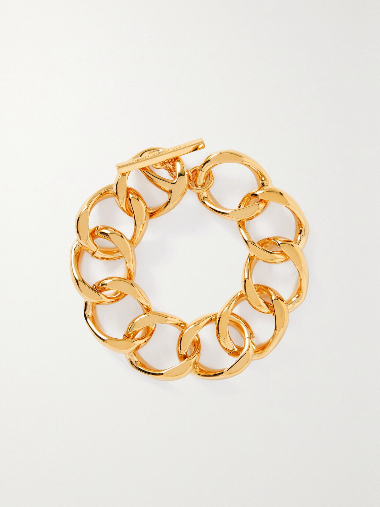 SAINT LAURENT Gold-tone Bracelet - L