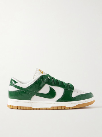 Nike Dunk Low LX NBHD textured and smooth leather sneakers