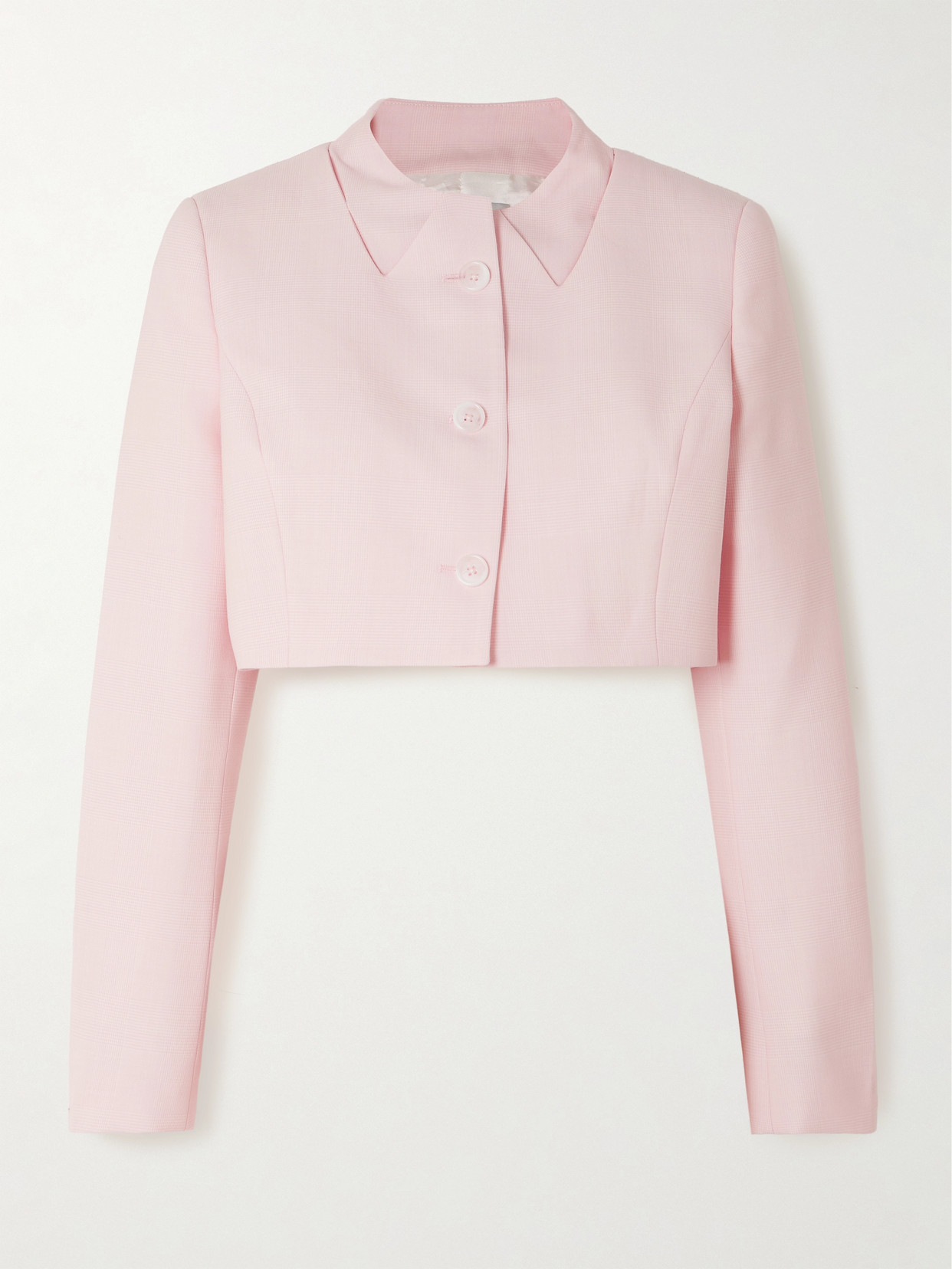 Coperni Prince Of Wales-print Jacket In Pink