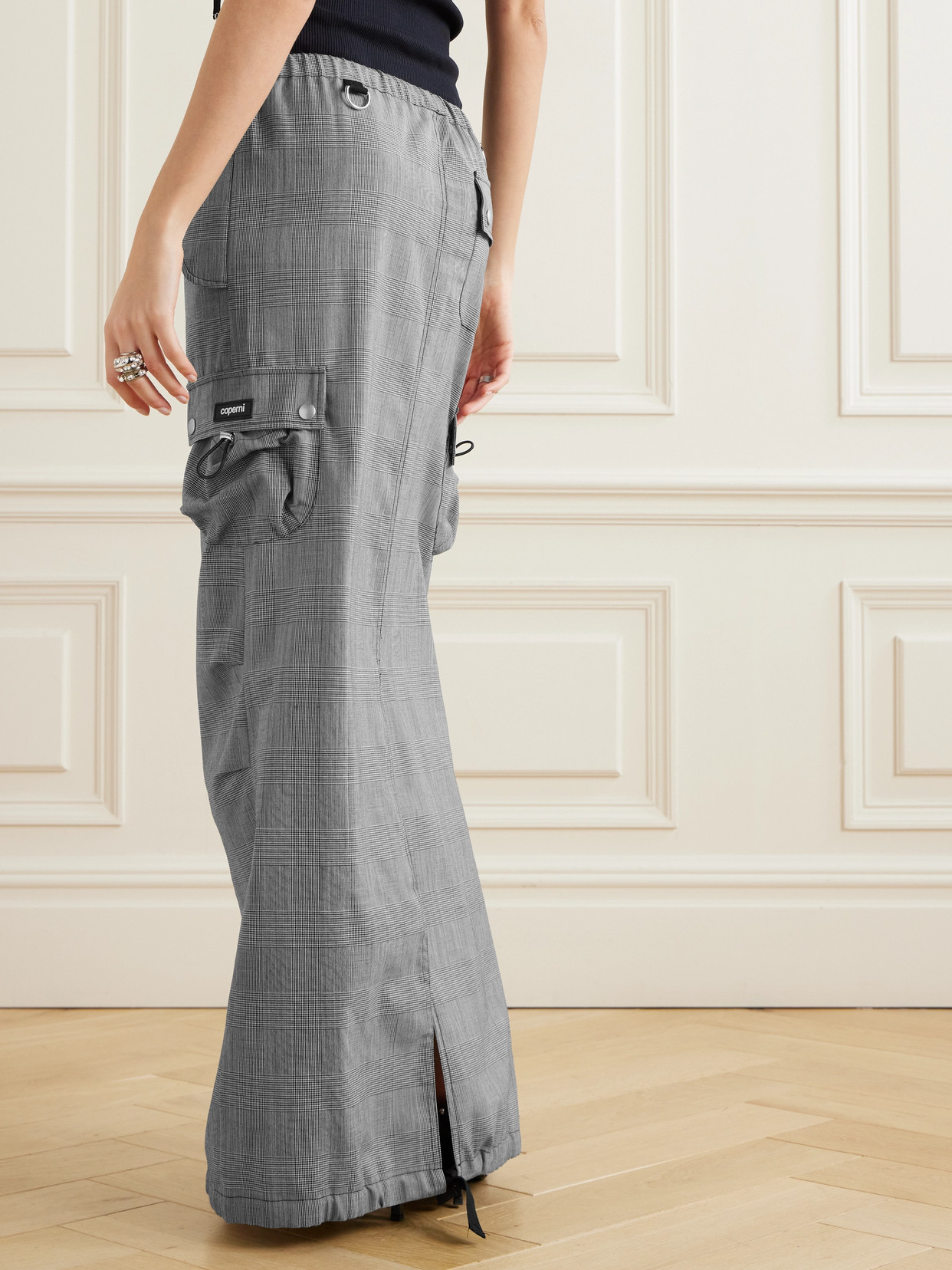 Prince Of Wales Checked Maxi