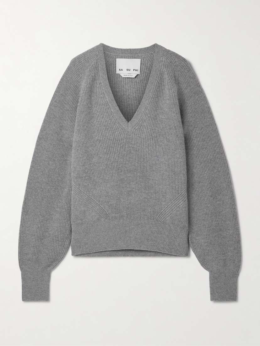 SASUPHI Merino Wool And Cashmere-blend Sweater