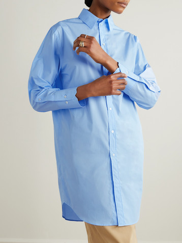 Sasuphi Marcella cotton-poplin shirt