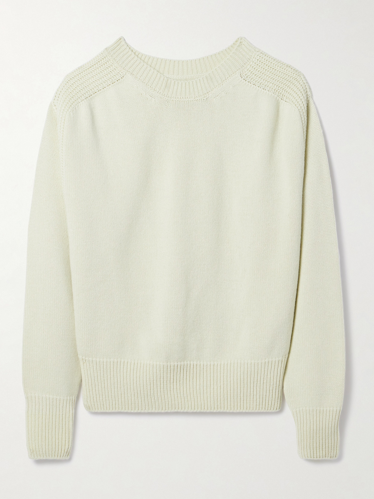 Sasuphi Cutout Cashmere Jumper In Yellow