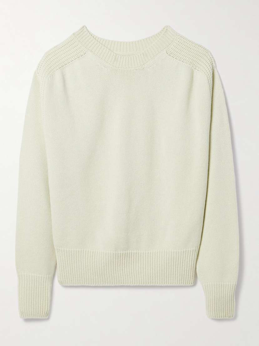 SASUPHI Cutout Cashmere Sweater