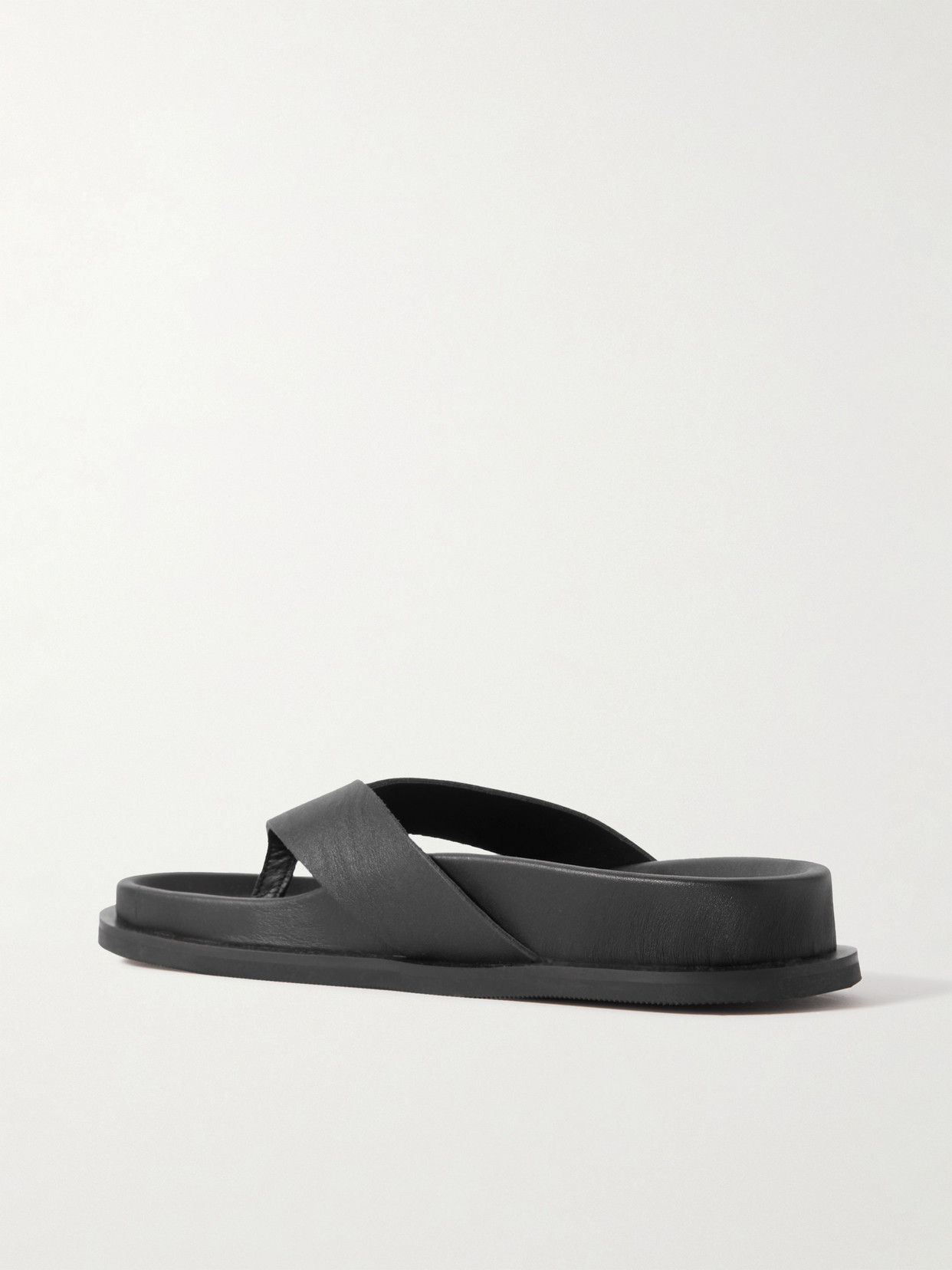 Thong Leather Flip Flops