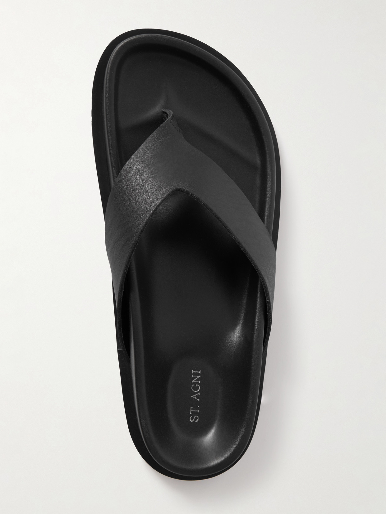 Thong Leather Flip Flops