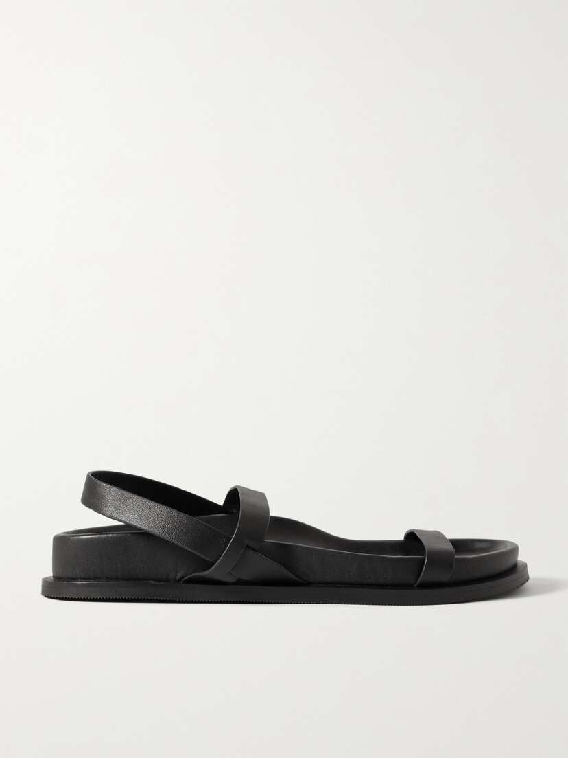 St. Agni + Net Sustain Mio Leather Sandals