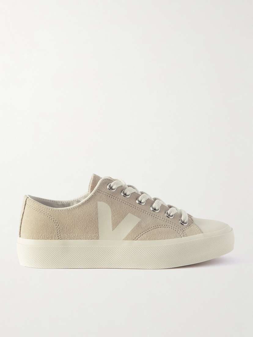 Veja Wata Ii Rubber-trimmed Suede Sneakers