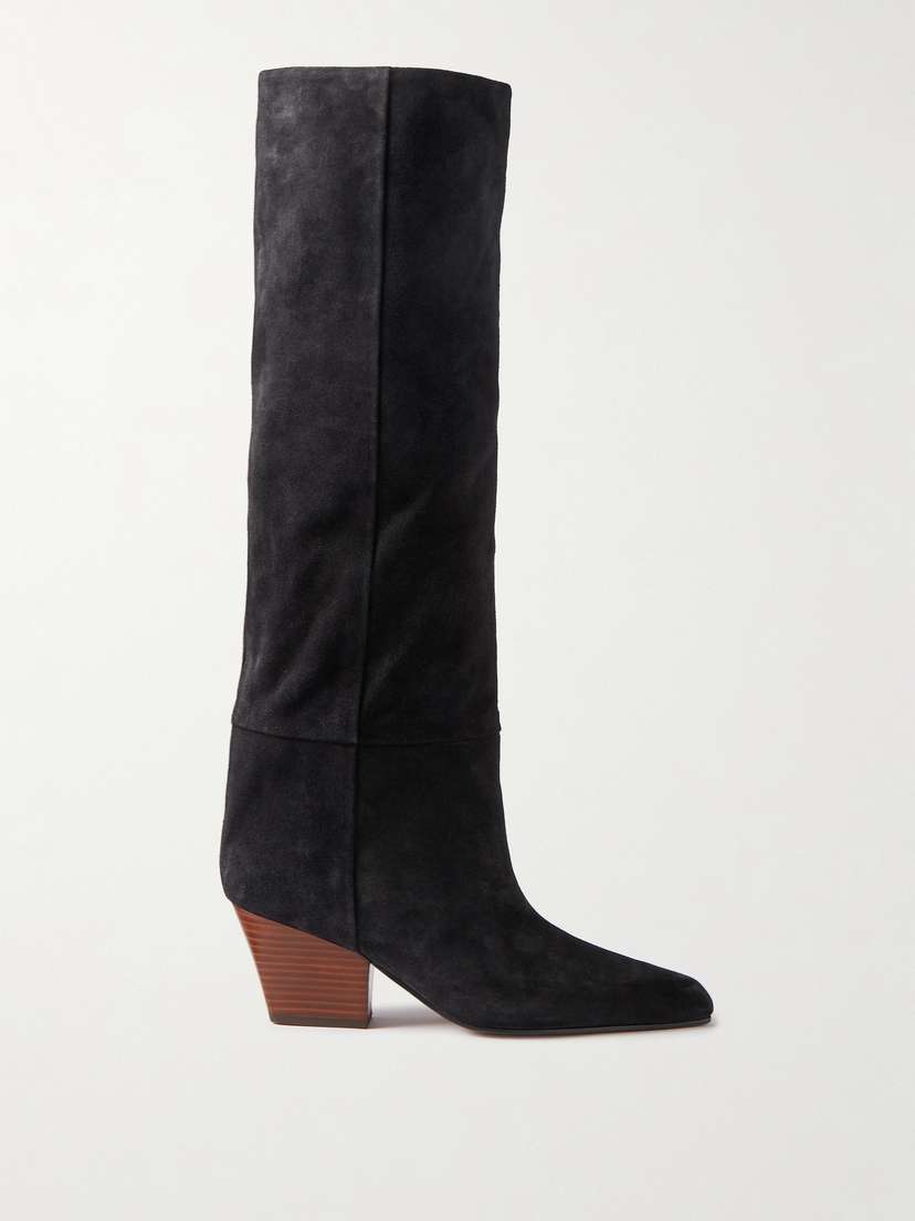 Paris Texas Jane Suede Knee Boots
