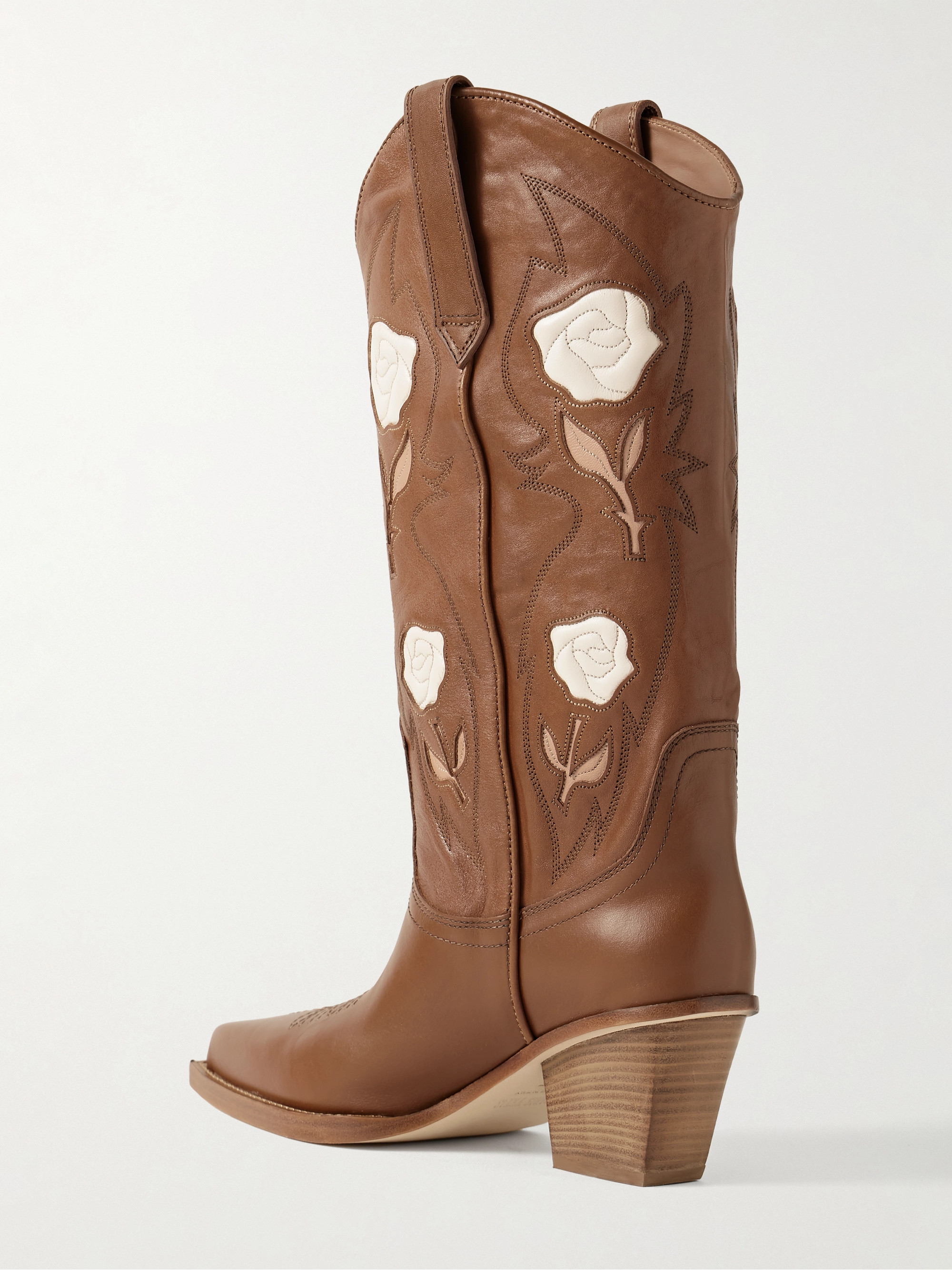 Paris Texas Rosalia embroidered leather cowboy boots thumbnail