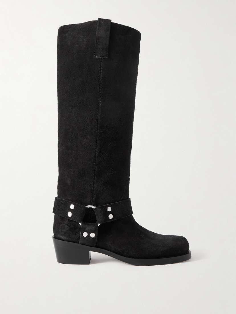 Paris Texas Roxy Suede Knee Boots