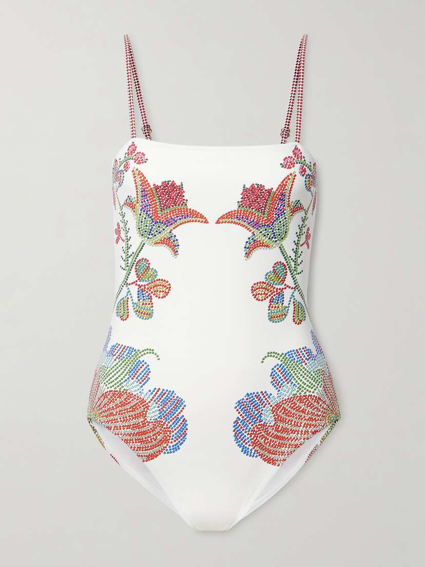 La DoubleJ Elle Printed Stretch Swimsuit