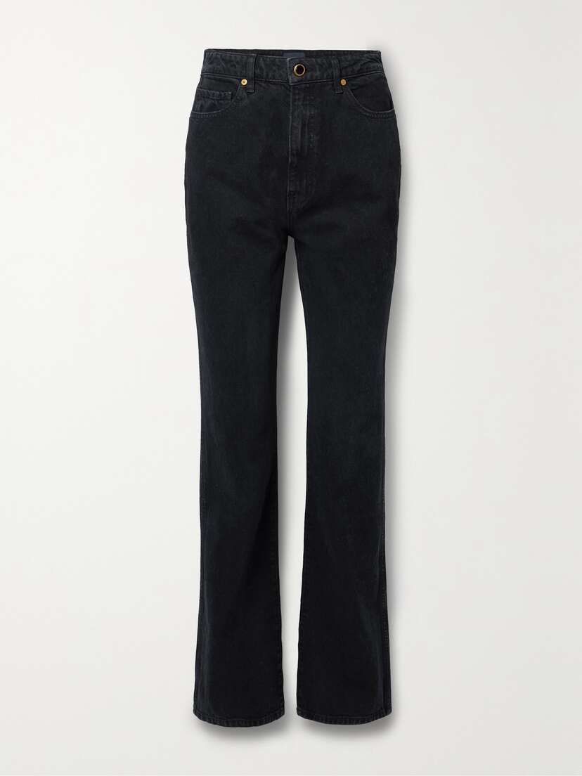 Khaite Danielle High-rise Straight-leg Jeans
