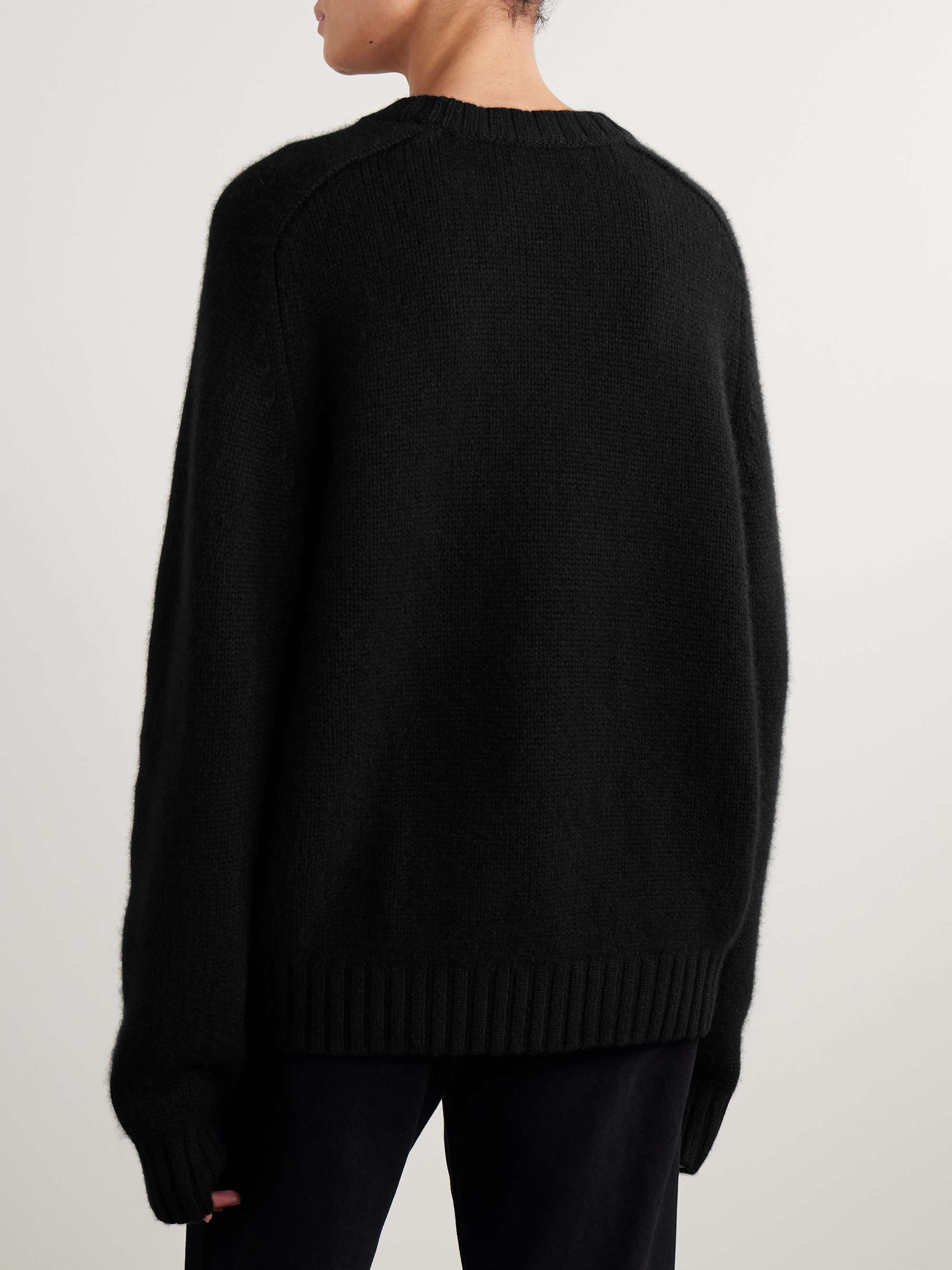 KHAITE Mae cashmere sweater