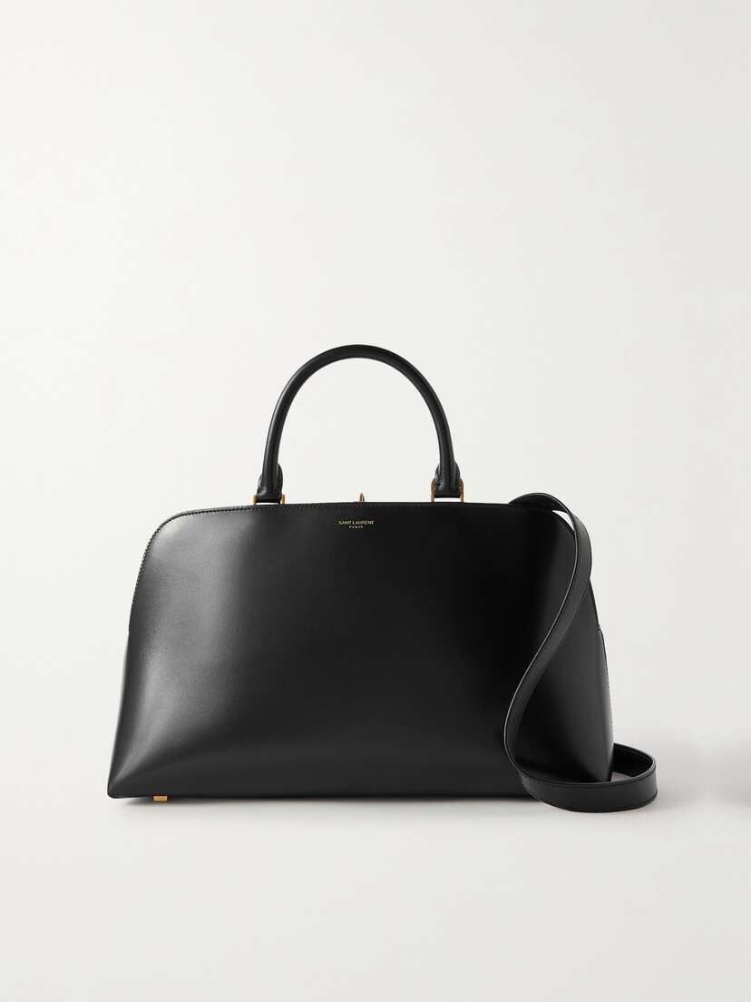 Saint Laurent Sac De Jour Duffle Leather Shoulder Bag