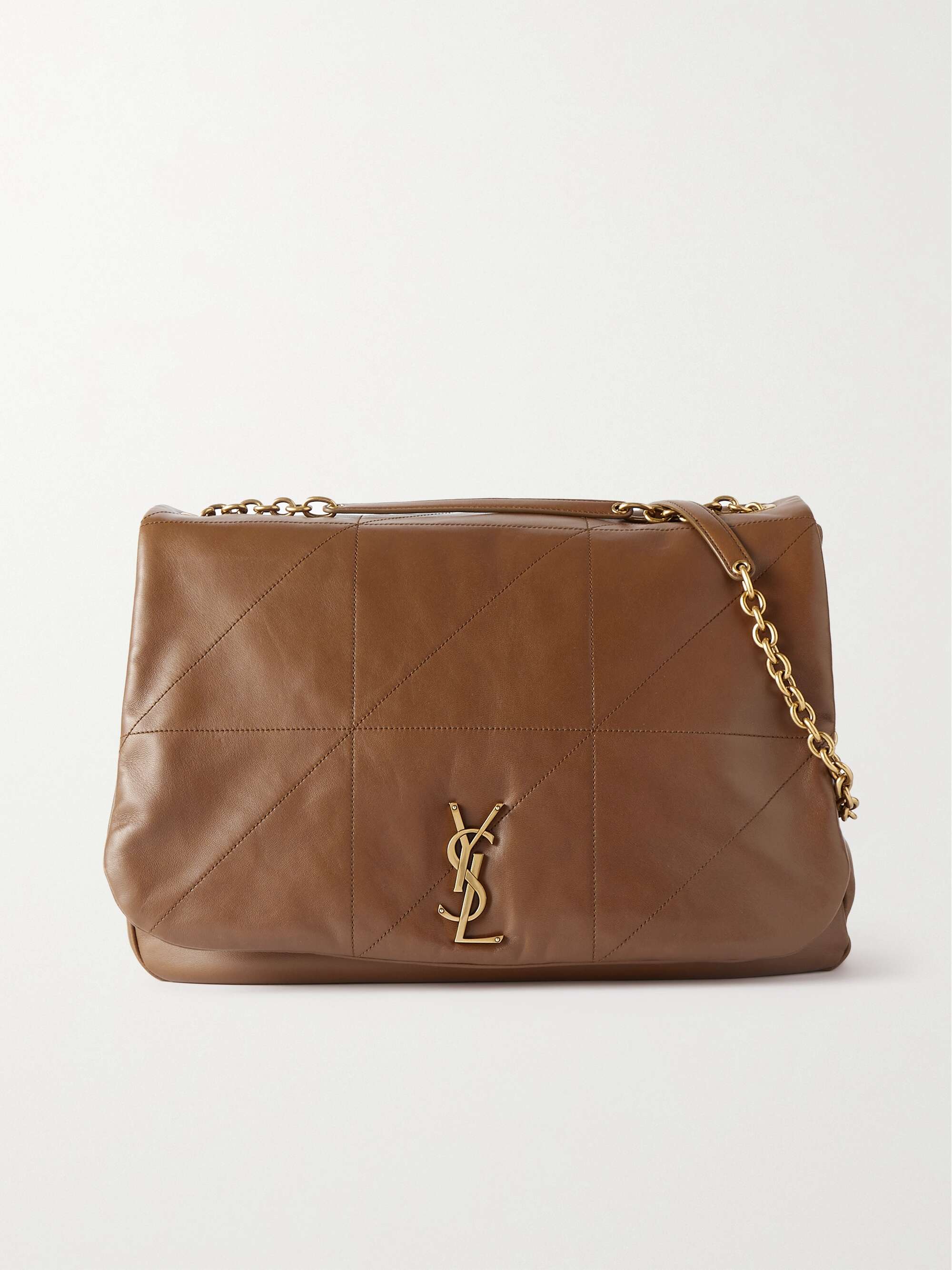 Ysl quilted shoulder bag discount
