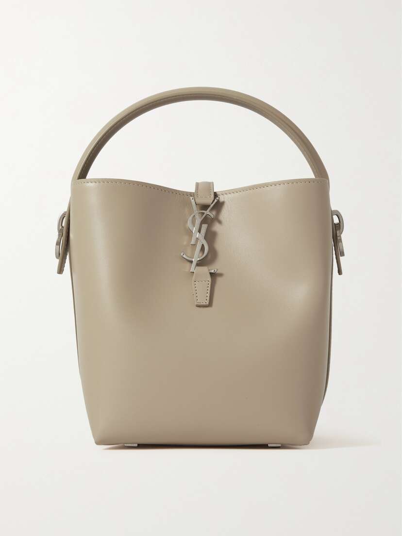 Saint Laurent Le 37 Small Leather Bucket Bag