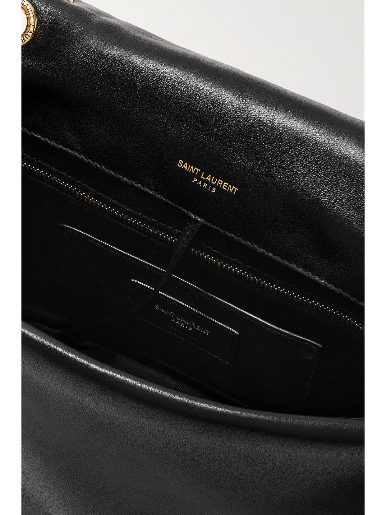 Saint Laurent Jamie Small Quilted Leather Shoulder Bag In Black