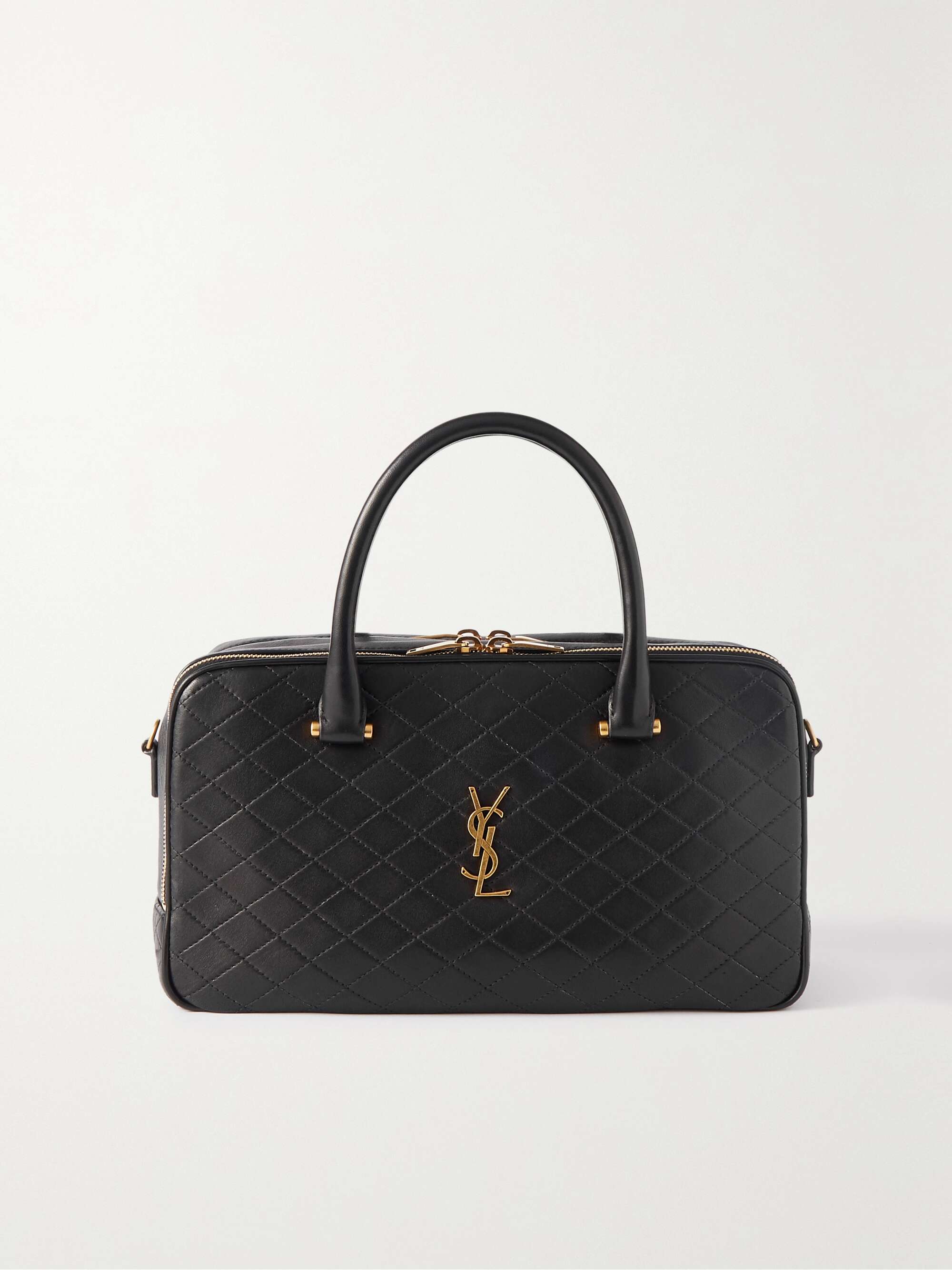 Lyia quilted leather tote