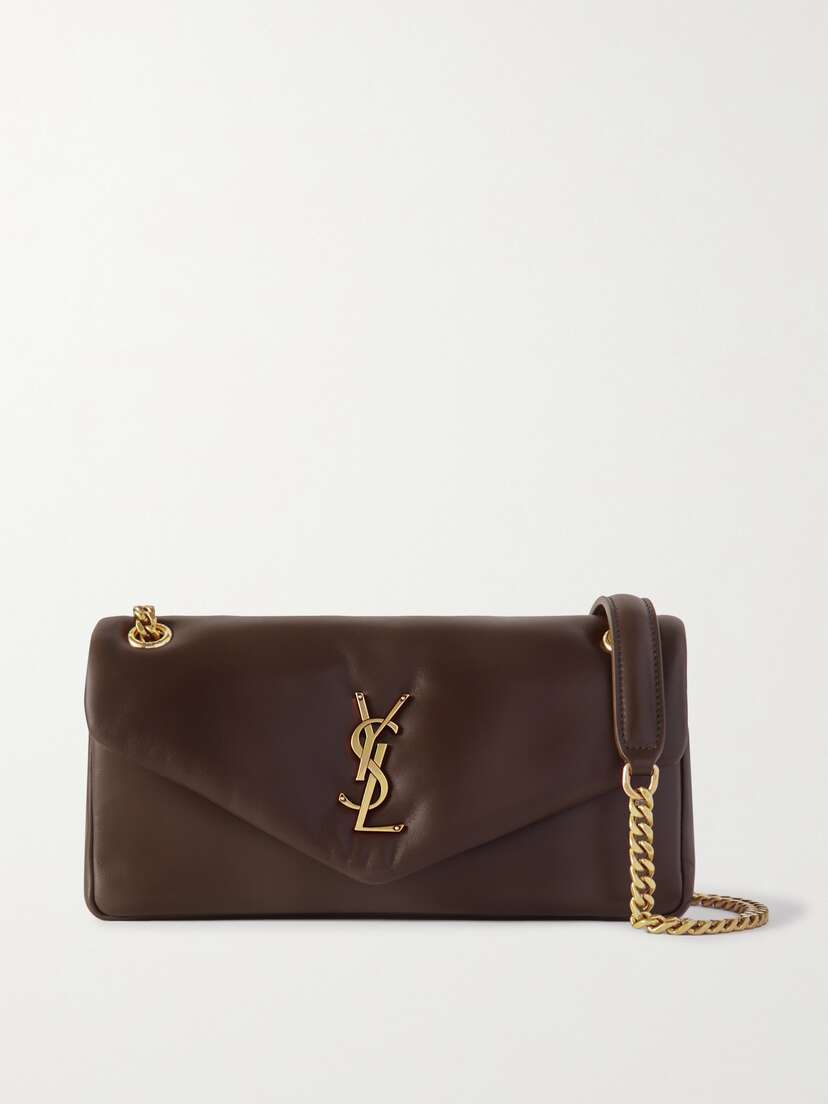 Saint Laurent Calypso Padded Leather Shoulder Bag