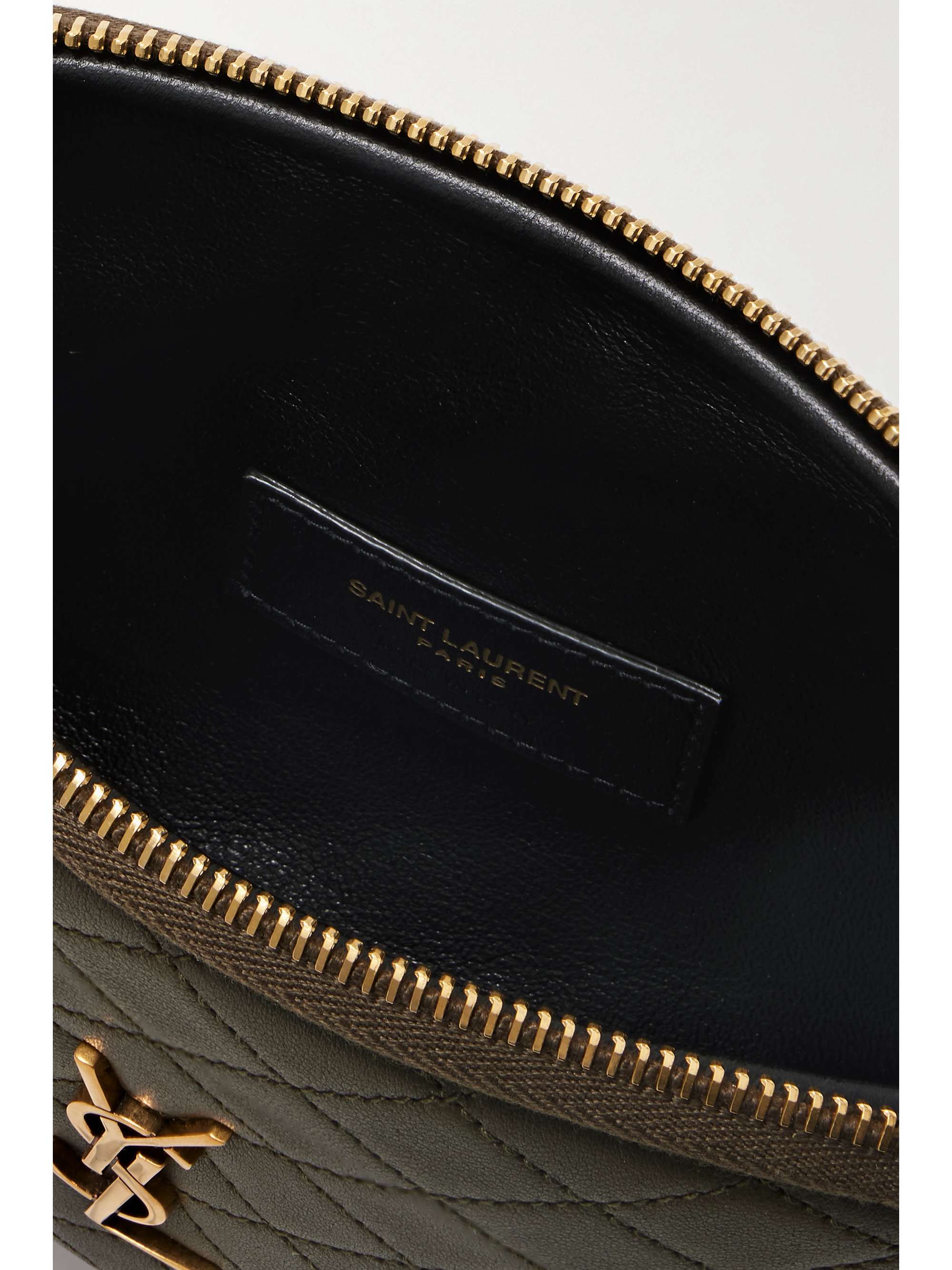 SAINT LAURENT Gaby quilted leather shoulder bag