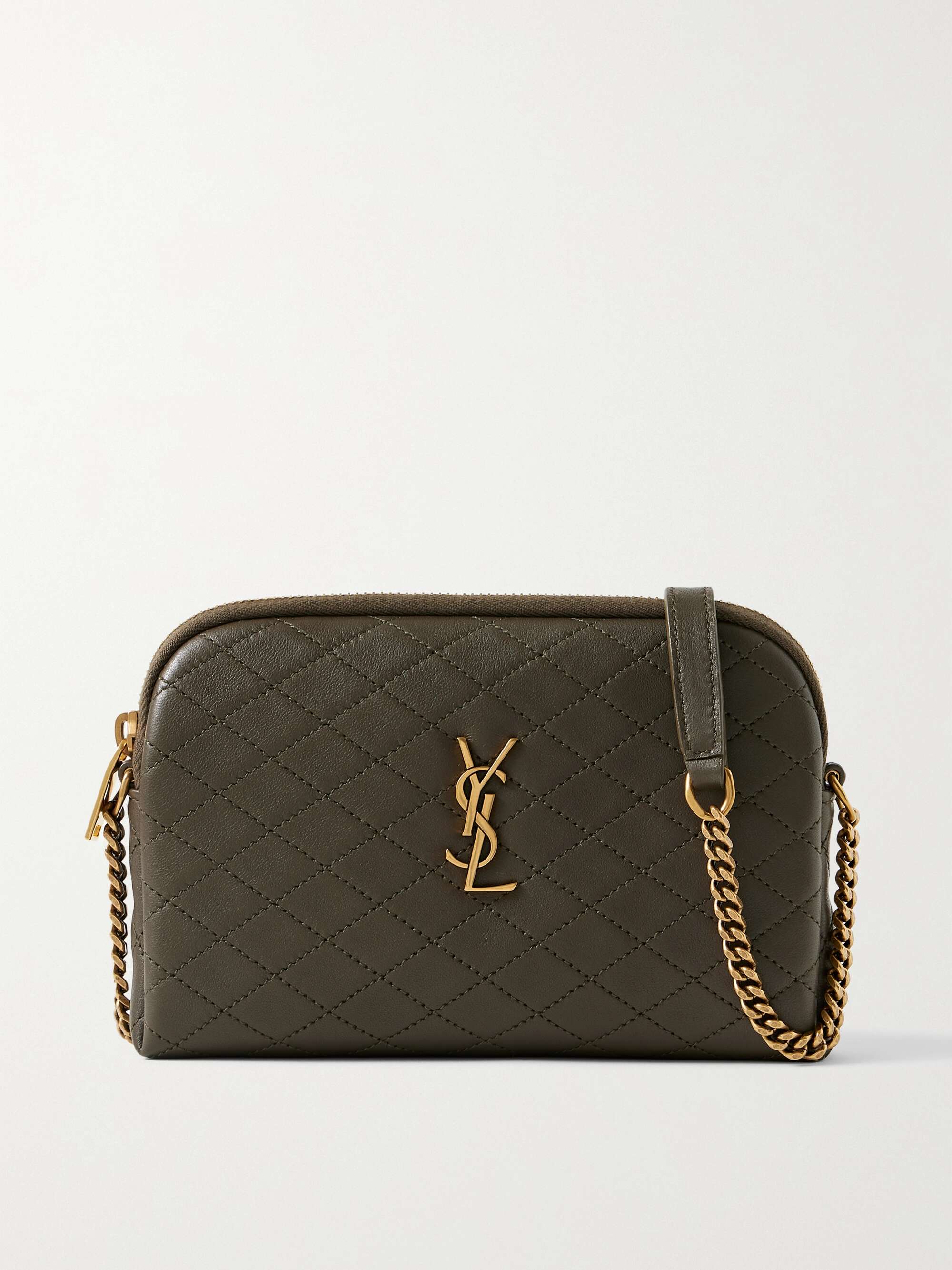 SAINT LAURENT, 'Gaby' Quilted Leather Shoulder Bag, Women