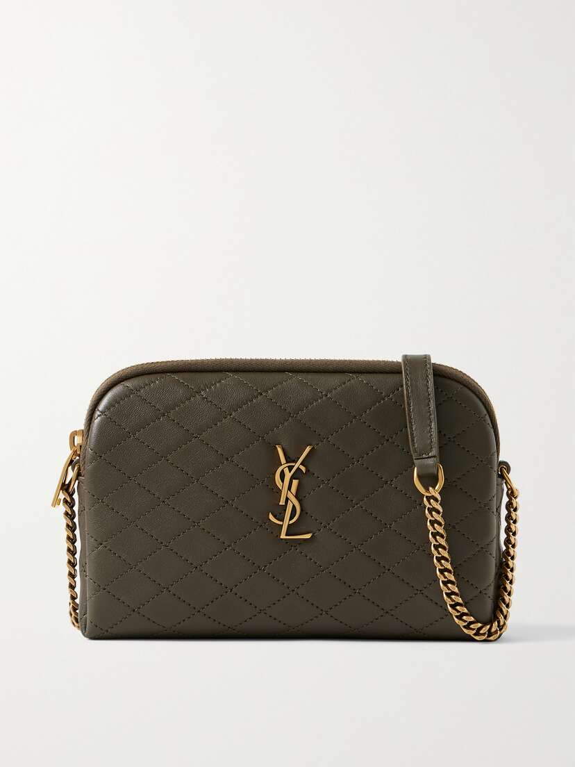 Saint Laurent Gaby Medium Quilted Leather Shoulder Bag