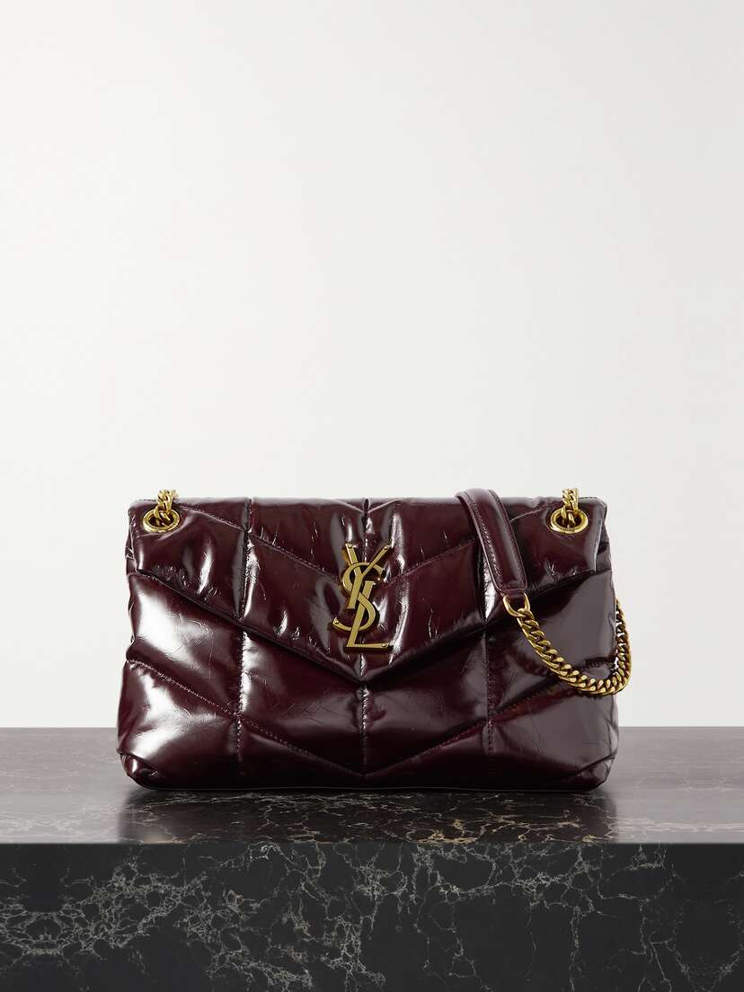 Saint Laurent Puffer Small Quilted Leather Shoulder Bag