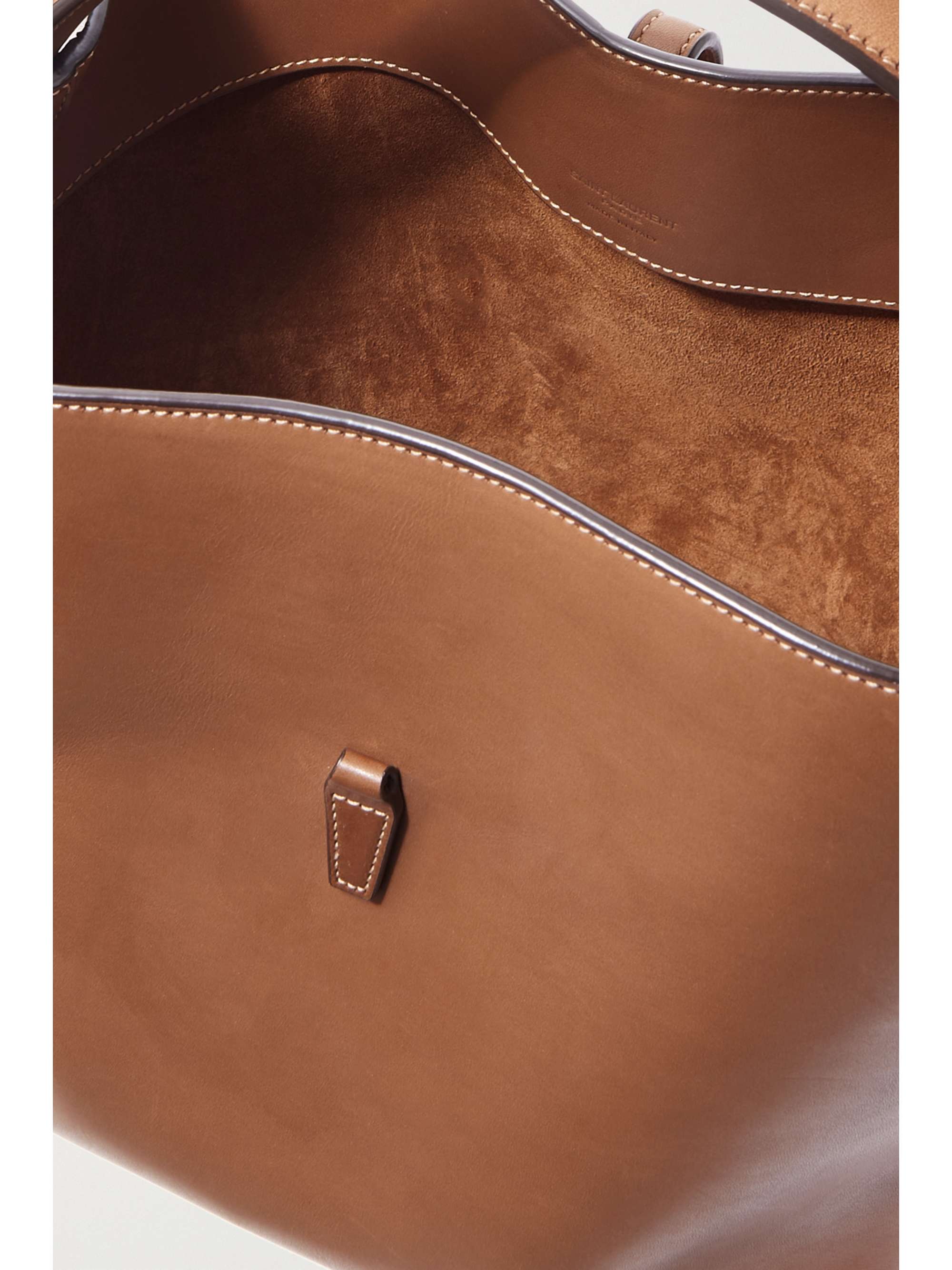 SAINT LAURENT Le 24 leather tote