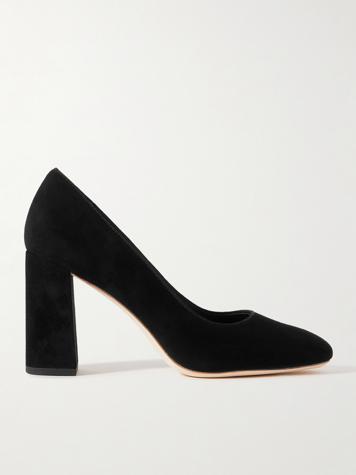 Shop Loeffler Randall Rue Suede Pumps In Black