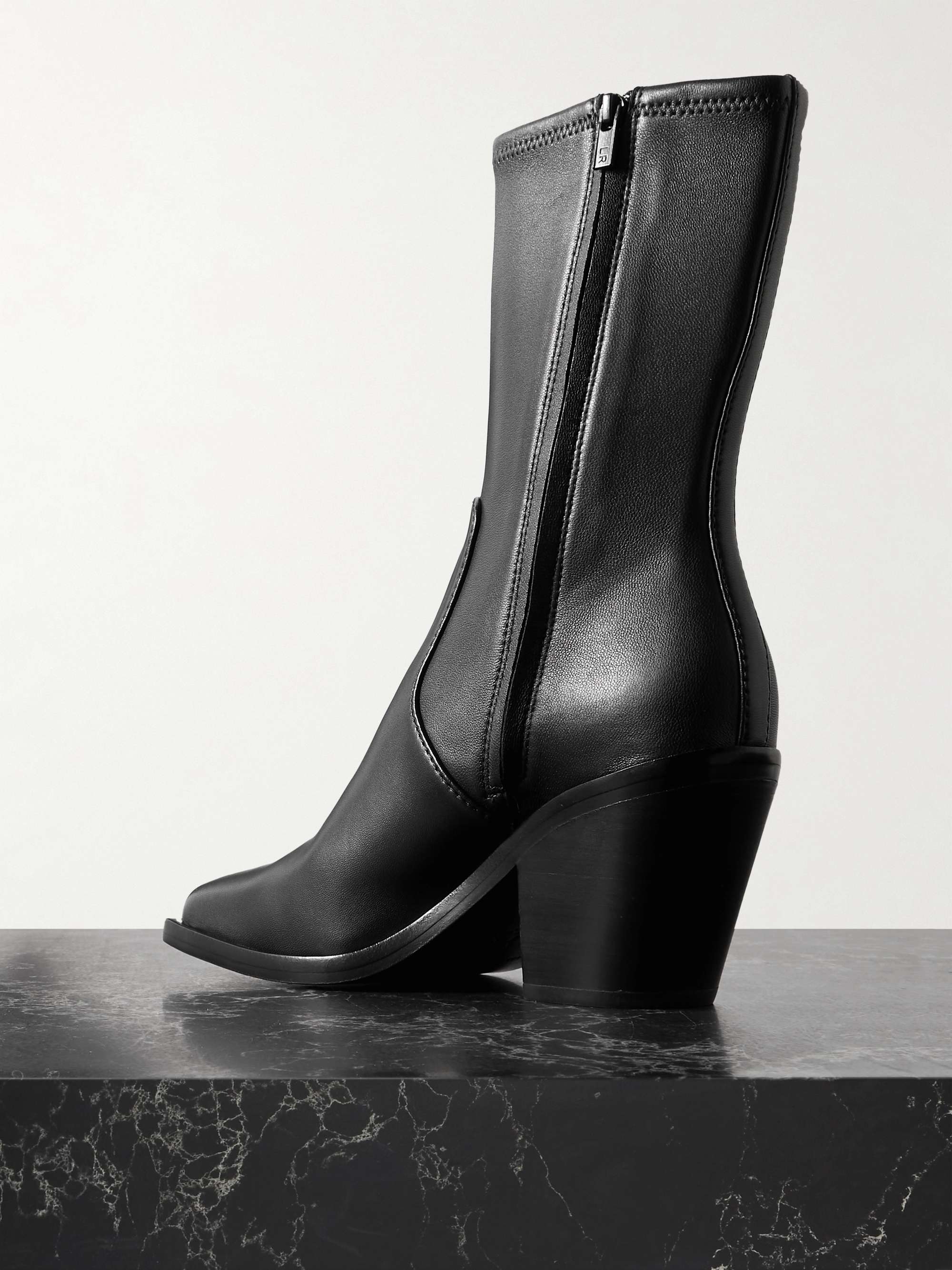 loeffler randall elise leather ankle boots