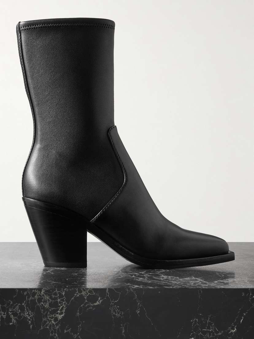 Loeffler Randall Reese Leather Ankle Boots